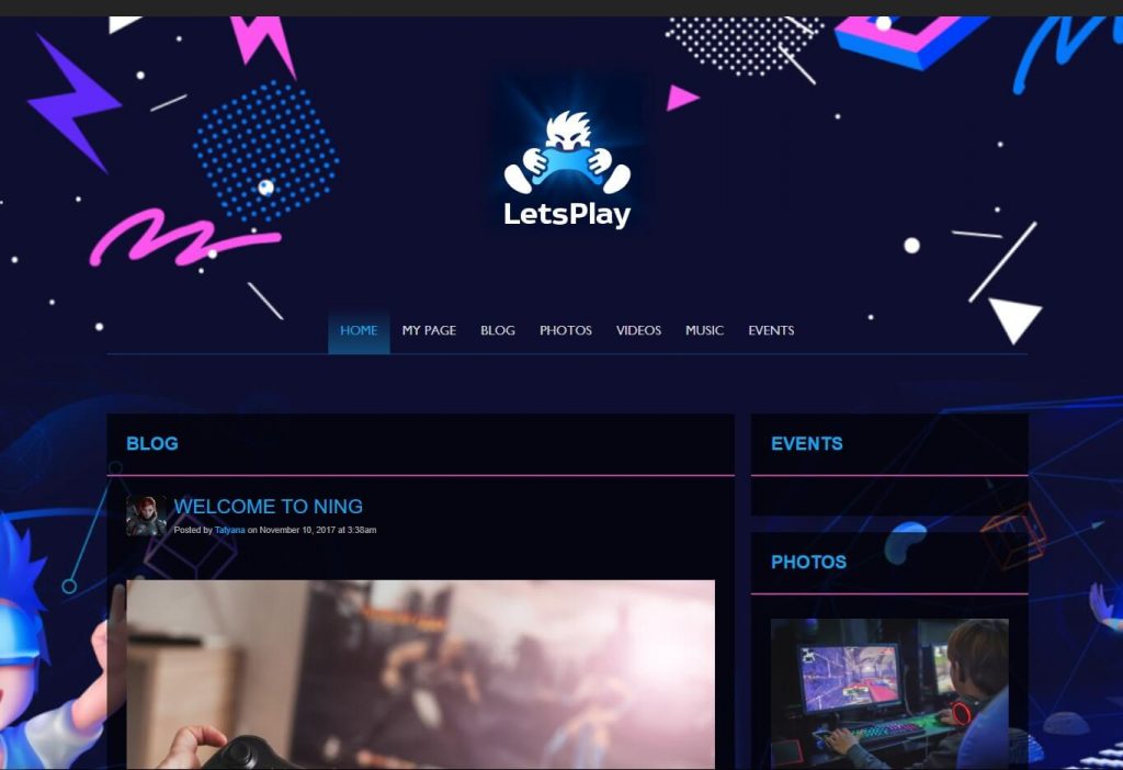 Create a gaming website and build a community of fellow gamers